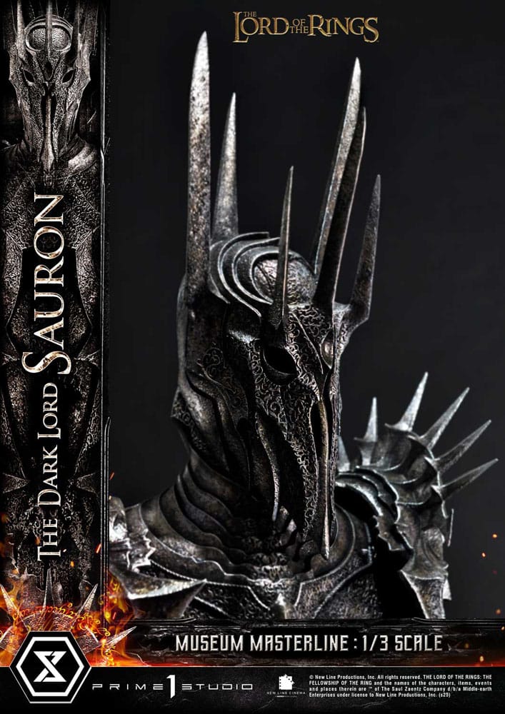 Herr der Ringe Museum Masterline Series Statue 1/3 The Dark Lord Sauron Bonus Version 117 cm    - Preorder - ETA: 25.10.2026