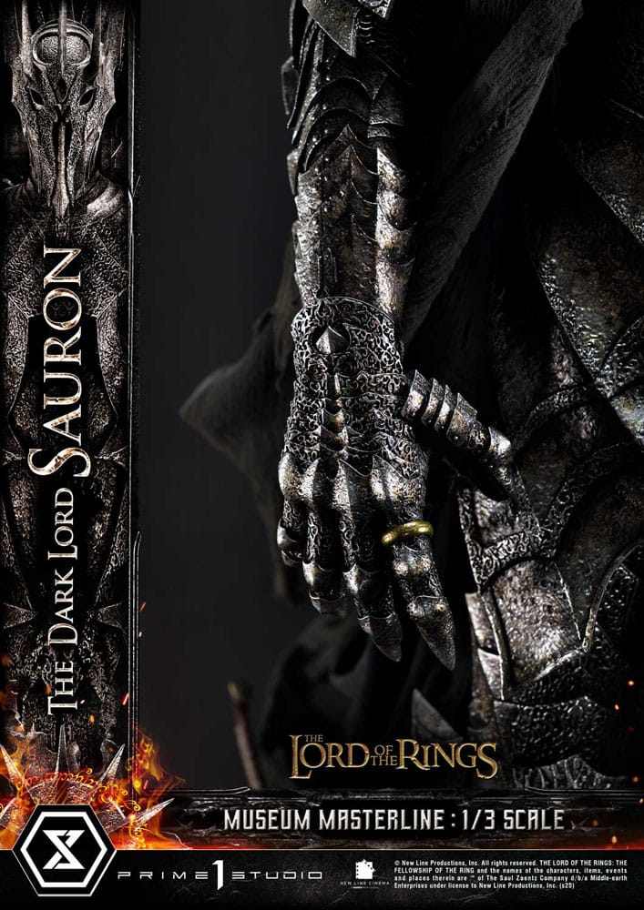 Herr der Ringe Museum Masterline Series Statue 1/3 The Dark Lord Sauron Bonus Version 117 cm    - Preorder - ETA: 25.10.2026