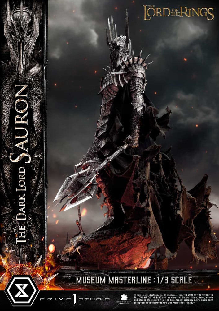 Herr der Ringe Museum Masterline Series Statue 1/3 The Dark Lord Sauron Bonus Version 117 cm    - Preorder - ETA: 25.10.2026