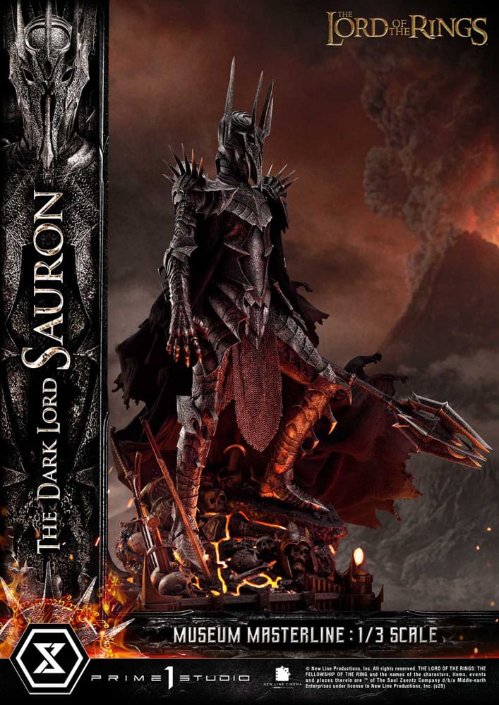 Herr der Ringe Museum Masterline Series Statue 1/3 The Dark Lord Sauron Bonus Version 117 cm    - Preorder - ETA: 25.10.2026