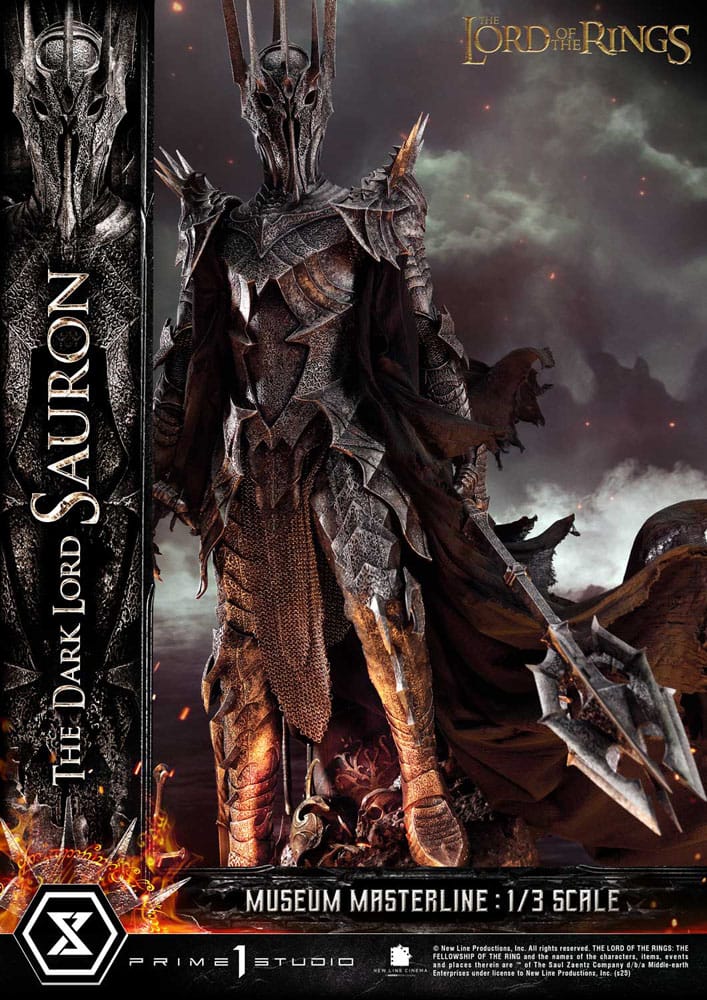 Herr der Ringe Museum Masterline Series Statue 1/3 The Dark Lord Sauron Bonus Version 117 cm    - Preorder - ETA: 25.10.2026