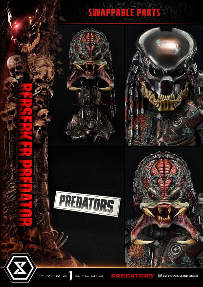 Predators Statue Berserker Predator 100 cm - Versand: 5-7 Tage nach Bestellung