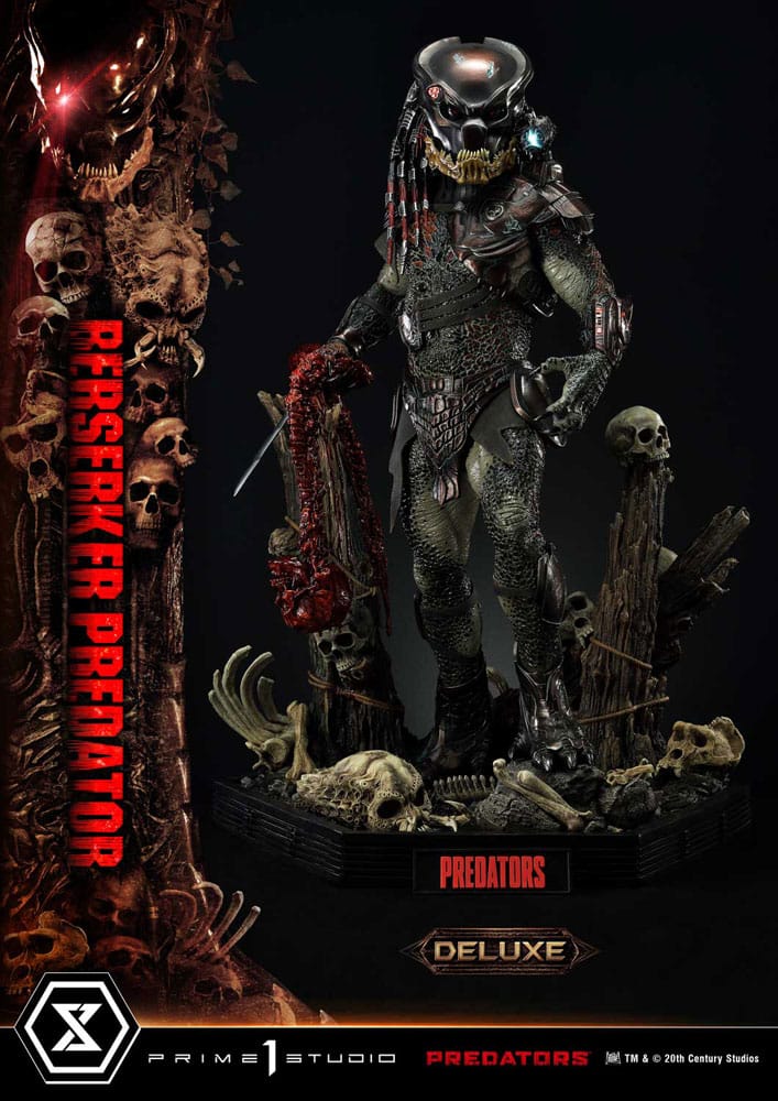 Predators Statue Berserker Predator Deluxe Version 100 cm - Versand: 5-7 Tage nach Bestellung