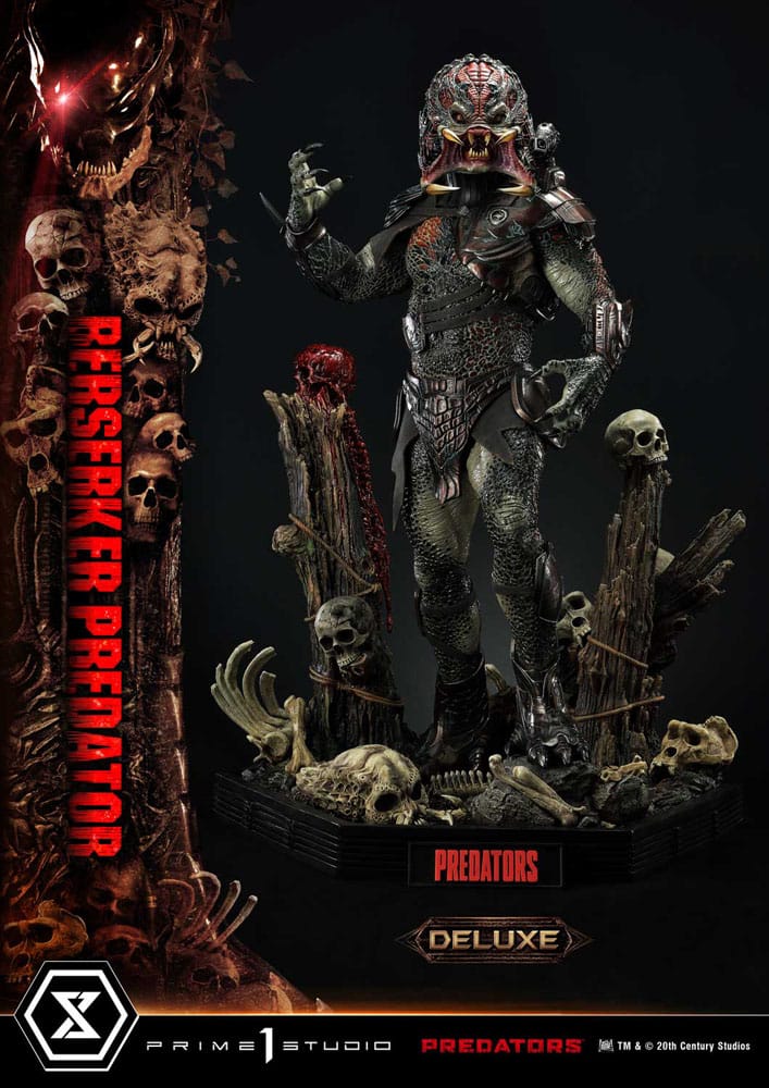 Predators Statue Berserker Predator Deluxe Version 100 cm - Versand: 5-7 Tage nach Bestellung