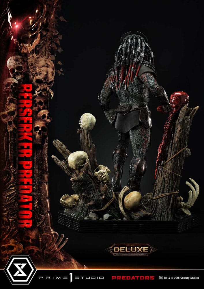 Predators Statue Berserker Predator Deluxe Version 100 cm - Versand: 5-7 Tage nach Bestellung