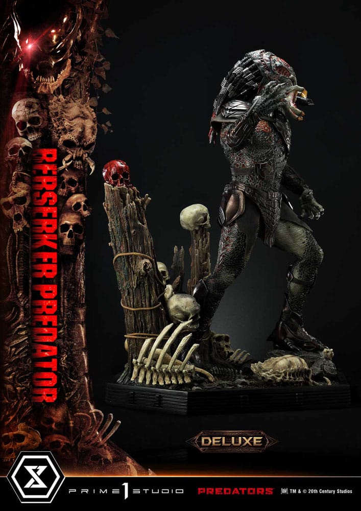 Predators Statue Berserker Predator Deluxe Version 100 cm - Versand: 5-7 Tage nach Bestellung