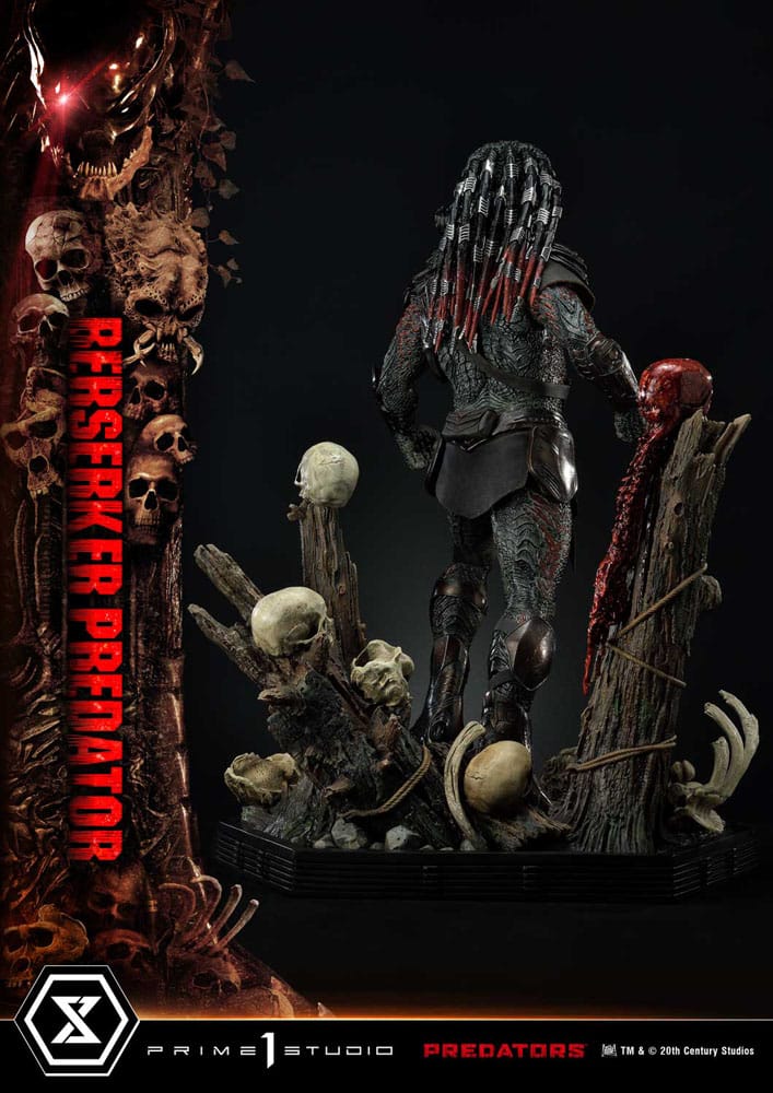 Predators Statue Berserker Predator Deluxe Version 100 cm - Versand: 5-7 Tage nach Bestellung