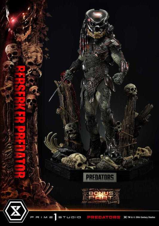 Predators Statue Berserker Predator Deluxe Bonus Version 100 cm - Versand: 5-7 Tage nach Bestellung