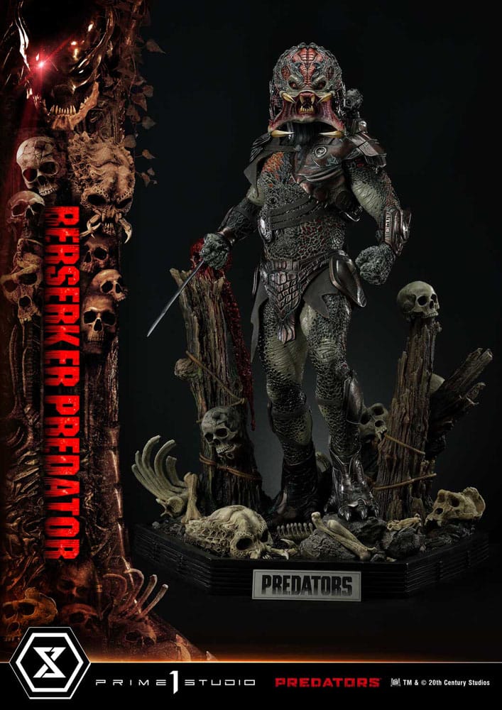 Predators Statue Berserker Predator Deluxe Bonus Version 100 cm - Versand: 5-7 Tage nach Bestellung