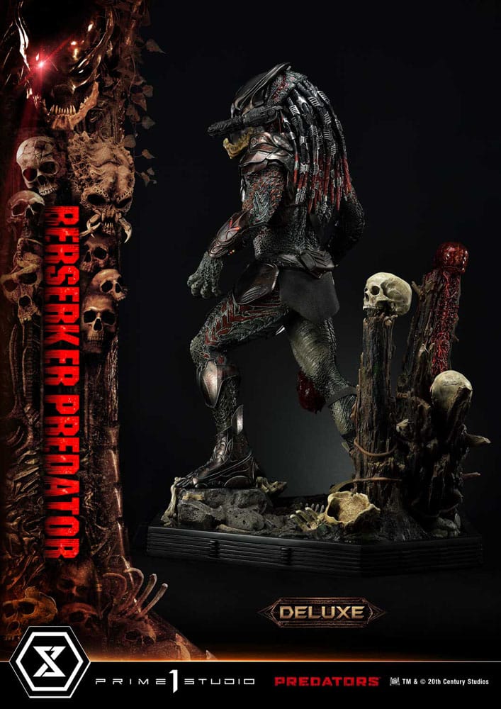 Predators Statue Berserker Predator Deluxe Bonus Version 100 cm - Versand: 5-7 Tage nach Bestellung
