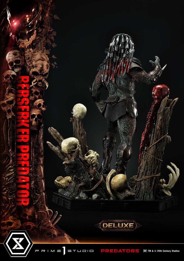 Predators Statue Berserker Predator Deluxe Bonus Version 100 cm - Versand: 5-7 Tage nach Bestellung