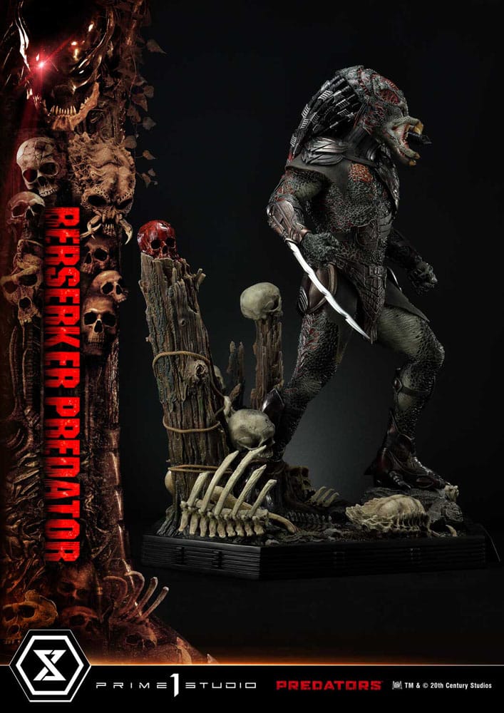 Predators Statue Berserker Predator Deluxe Bonus Version 100 cm - Versand: 5-7 Tage nach Bestellung