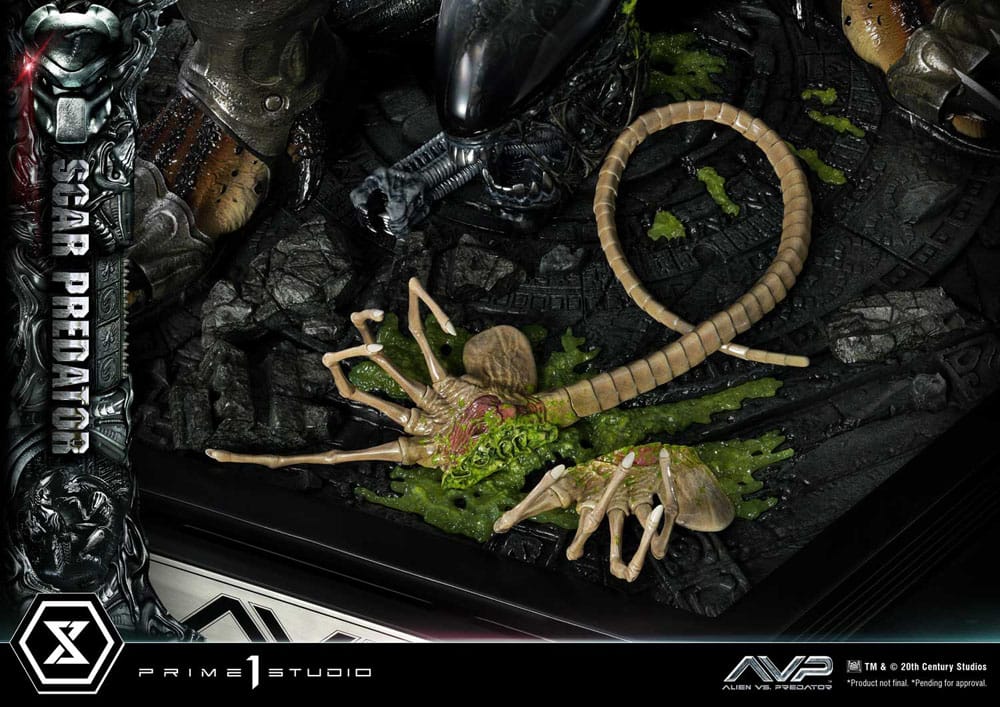 The Alien vs. Predator Museum Masterline Series Statue 1/3 Scar Predator 93 cm - Preorder - ETA: 20.12.2025
