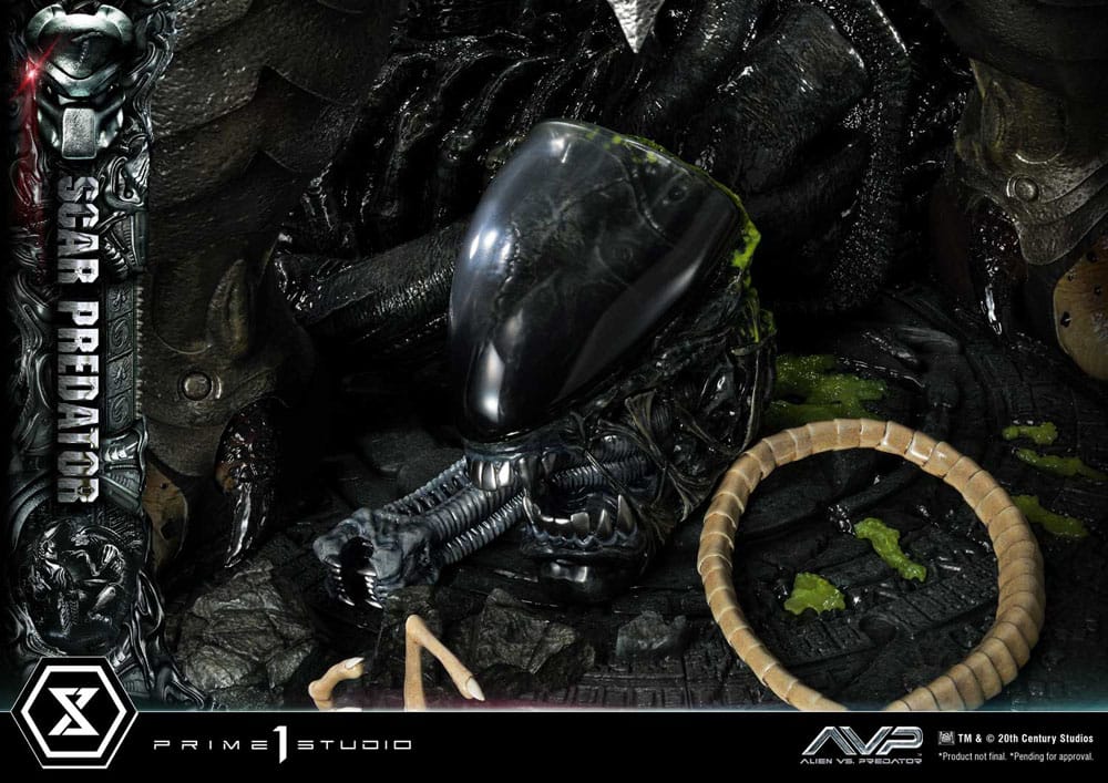 The Alien vs. Predator Museum Masterline Series Statue 1/3 Scar Predator 93 cm - Preorder - ETA: 20.12.2025