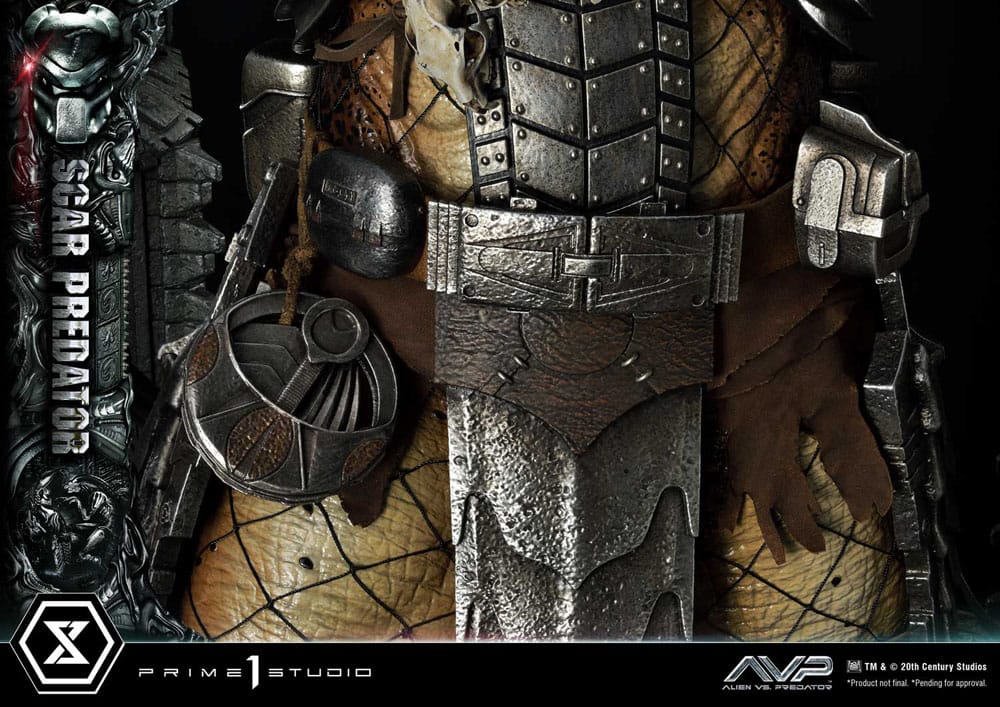 The Alien vs. Predator Museum Masterline Series Statue 1/3 Scar Predator 93 cm - Preorder - ETA: 20.12.2025