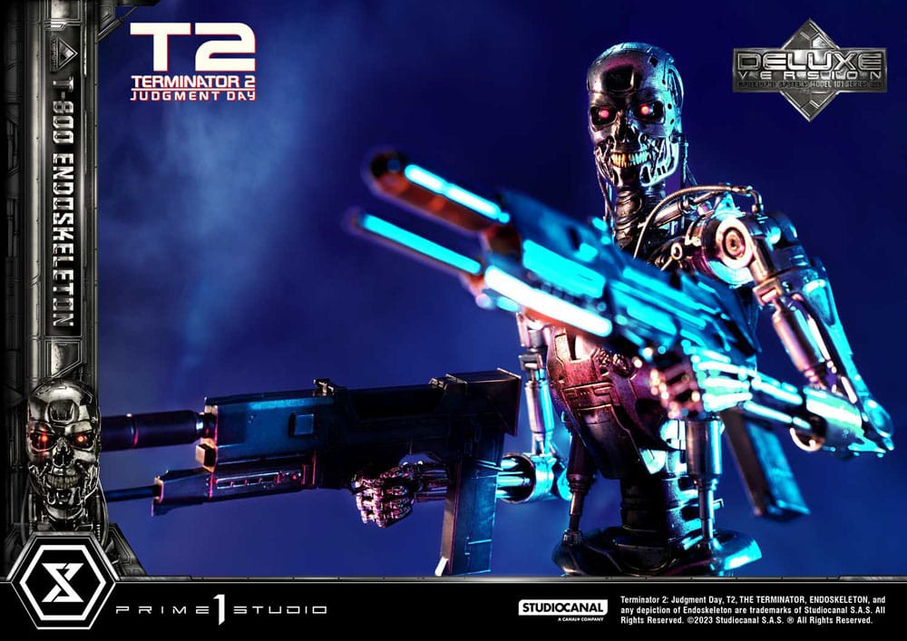 Terminator 2 Museum Masterline Series Statue 1/3 Judgment Day T800 Endoskeleton Deluxe Version 74 cm - Preorder - ETA: 20.12.2025