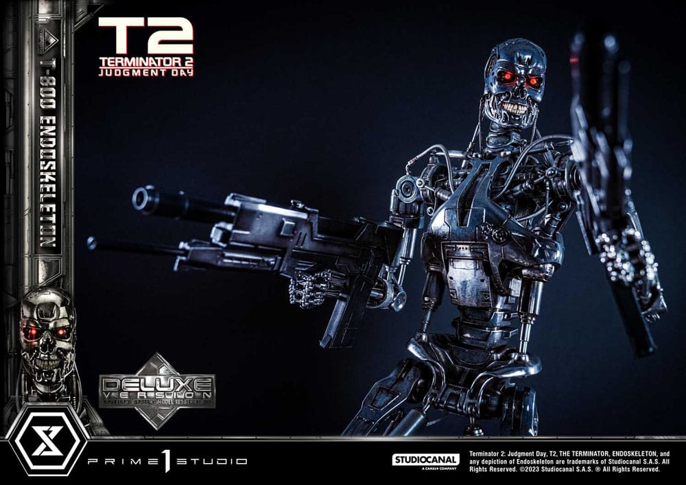 Terminator 2 Museum Masterline Series Statue 1/3 Judgment Day T800 Endoskeleton Deluxe Version 74 cm - Preorder - ETA: 20.12.2025