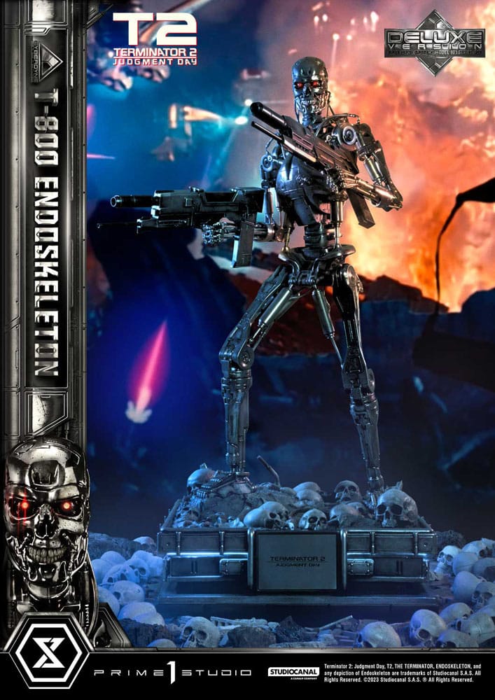 Terminator 2 Museum Masterline Series Statue 1/3 Judgment Day T800 Endoskeleton Deluxe Version 74 cm - Preorder - ETA: 20.12.2025