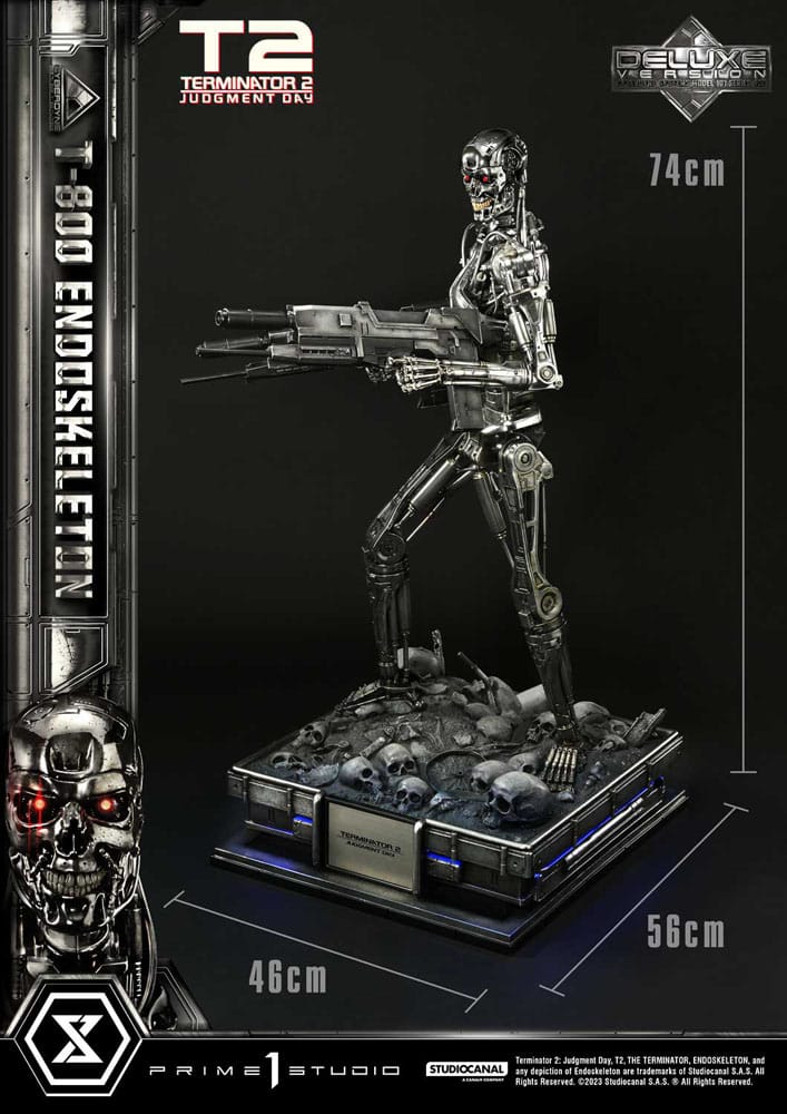 Terminator 2 Museum Masterline Series Statue 1/3 Judgment Day T800 Endoskeleton Deluxe Version 74 cm - Preorder - ETA: 20.12.2025