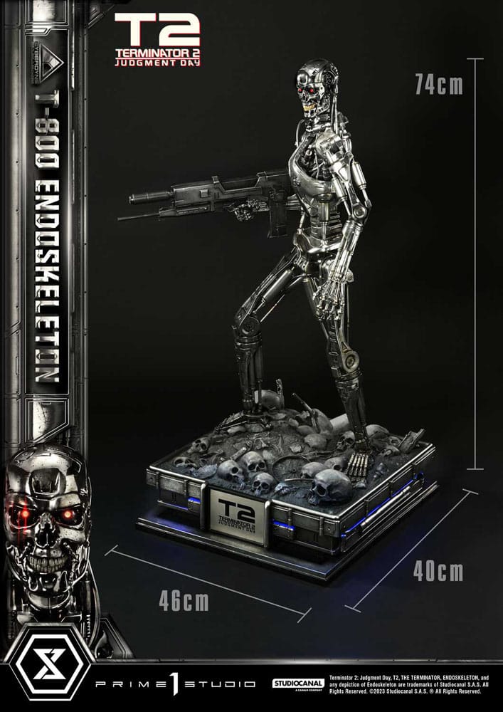 Terminator 2 Museum Masterline Series Statue 1/3 Judgment Day T800 Endoskeleton Deluxe Version 74 cm - Preorder - ETA: 20.12.2025