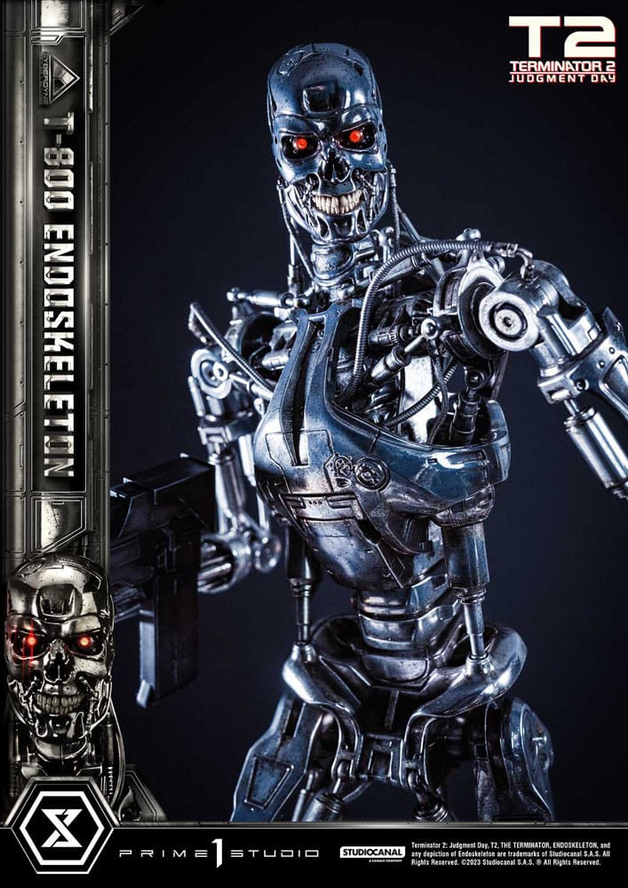 Terminator 2 Museum Masterline Series Statue 1/3 Judgment Day T800 Endoskeleton Deluxe Version 74 cm - Preorder - ETA: 20.12.2025