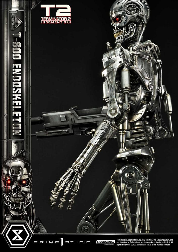 Terminator 2 Museum Masterline Series Statue 1/3 Judgment Day T800 Endoskeleton Deluxe Version 74 cm - Preorder - ETA: 20.12.2025