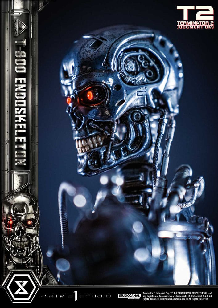 Terminator 2 Museum Masterline Series Statue 1/3 Judgment Day T800 Endoskeleton Deluxe Version 74 cm - Preorder - ETA: 20.12.2025