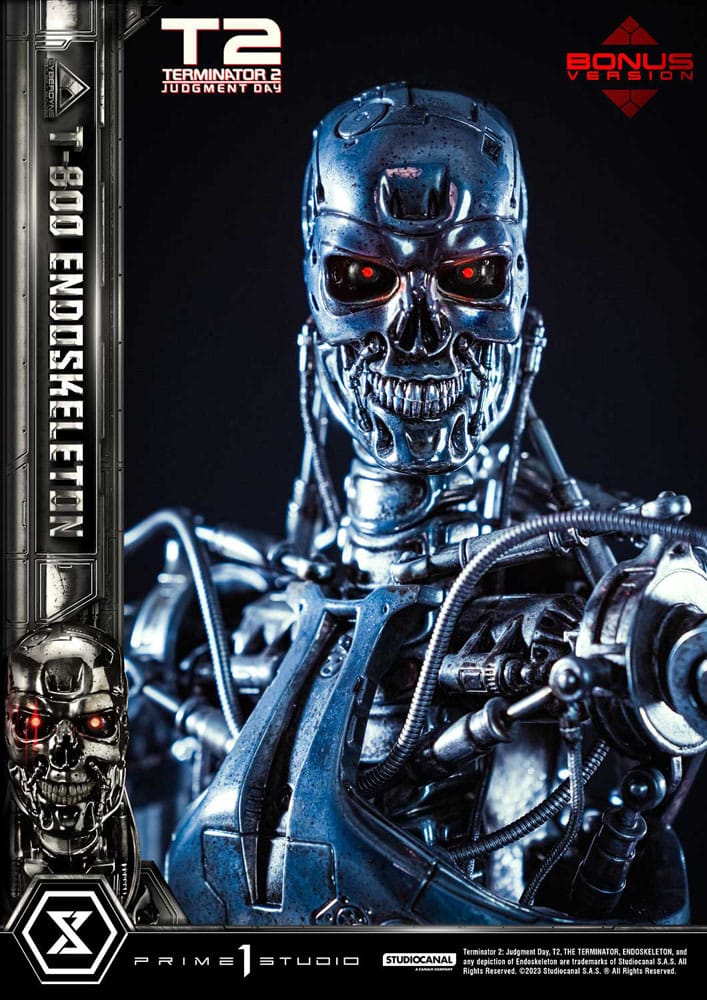 Terminator 2 Museum Masterline Series Statue 1/3 Judgment Day T800 Endoskeleton Deluxe Bonus Version 74 cm - Preorder - ETA: 20.12.2025