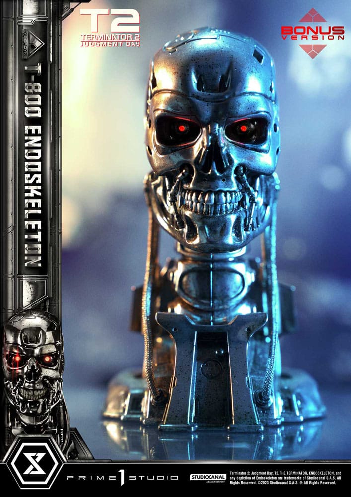 Terminator 2 Museum Masterline Series Statue 1/3 Judgment Day T800 Endoskeleton Deluxe Bonus Version 74 cm - Preorder - ETA: 20.12.2025