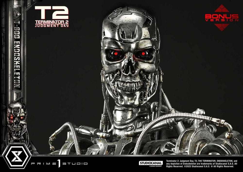Terminator 2 Museum Masterline Series Statue 1/3 Judgment Day T800 Endoskeleton Deluxe Bonus Version 74 cm - Preorder - ETA: 20.12.2025