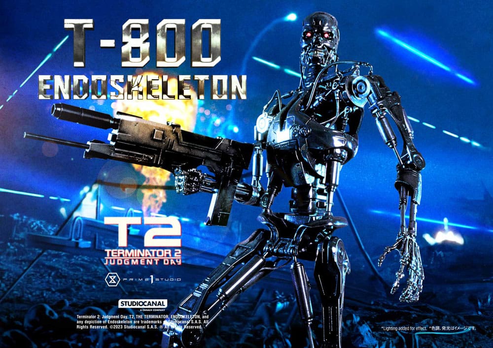 Terminator 2 Museum Masterline Series Statue 1/3 Judgment Day T800 Endoskeleton Deluxe Bonus Version 74 cm - Preorder - ETA: 20.12.2025