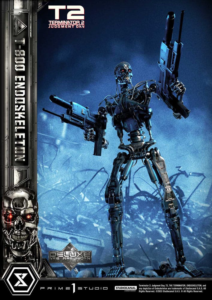 Terminator 2 Museum Masterline Series Statue 1/3 Judgment Day T800 Endoskeleton Deluxe Bonus Version 74 cm - Preorder - ETA: 20.12.2025