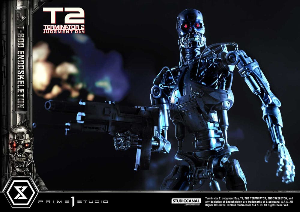 Terminator 2 Museum Masterline Series Statue 1/3 Judgment Day T800 Endoskeleton Deluxe Bonus Version 74 cm - Preorder - ETA: 20.12.2025