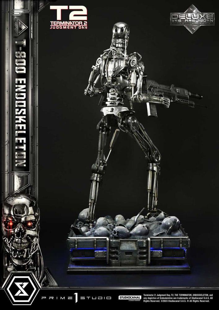 Terminator 2 Museum Masterline Series Statue 1/3 Judgment Day T800 Endoskeleton Deluxe Bonus Version 74 cm - Preorder - ETA: 20.12.2025
