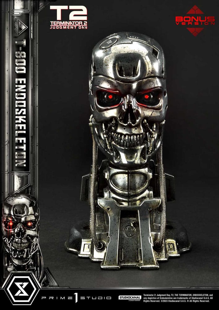 Terminator 2 Museum Masterline Series Statue 1/3 Judgment Day T800 Endoskeleton Deluxe Bonus Version 74 cm - Preorder - ETA: 20.12.2025