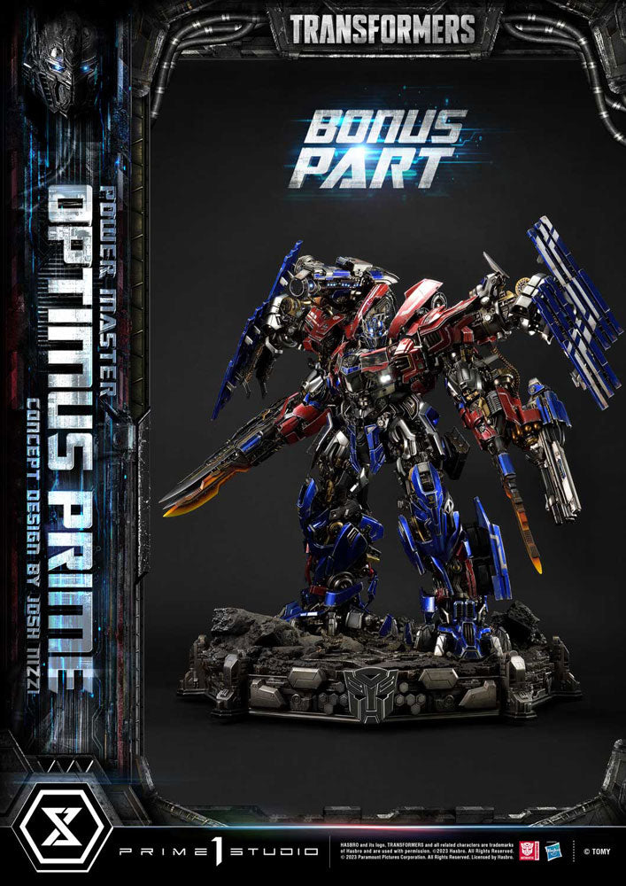 Transformers Museum Masterline Statue Powermaster Optimus Prime Concept by Josh Nizzi Ultimate Bonus Version 99 cm  - Versand: 5-7 Tage nach Bestellung
