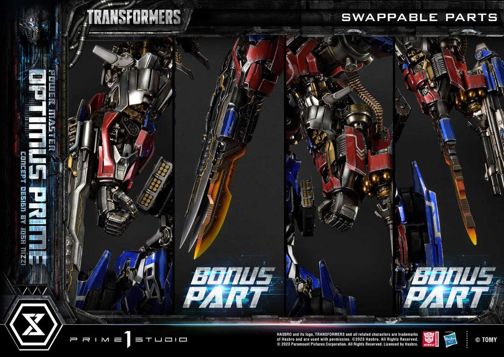 Transformers Museum Masterline Statue Powermaster Optimus Prime Concept by Josh Nizzi Ultimate Bonus Version 99 cm  - Versand: 5-7 Tage nach Bestellung