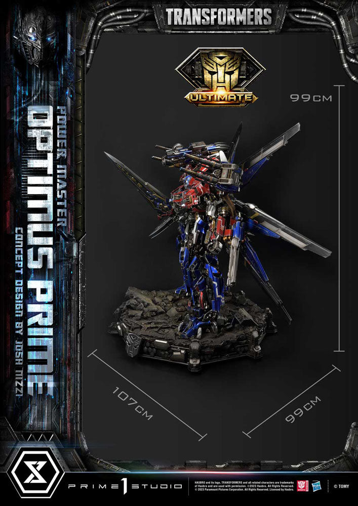 Transformers Museum Masterline Statue Powermaster Optimus Prime Concept by Josh Nizzi Ultimate Bonus Version 99 cm  - Versand: 5-7 Tage nach Bestellung