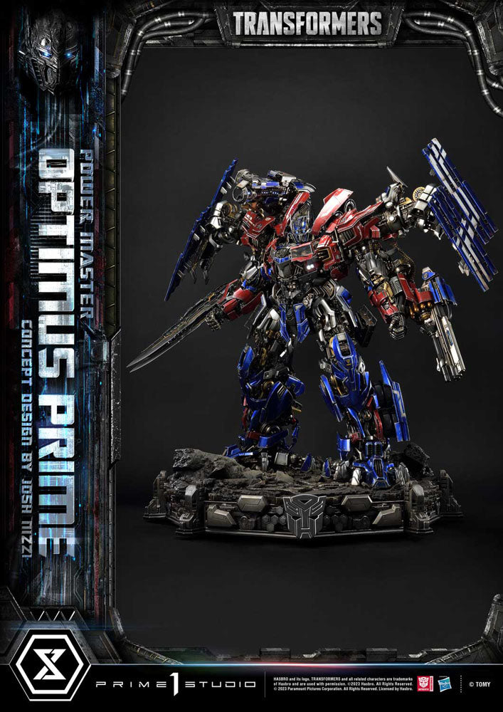 Transformers Museum Masterline Statue Powermaster Optimus Prime Concept by Josh Nizzi Ultimate Bonus Version 99 cm  - Versand: 5-7 Tage nach Bestellung