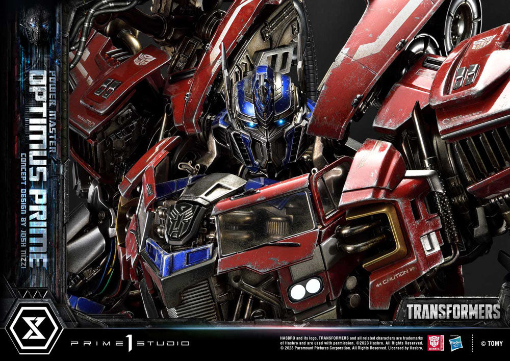 Transformers Museum Masterline Statue Powermaster Optimus Prime Concept by Josh Nizzi Ultimate Bonus Version 99 cm  - Versand: 5-7 Tage nach Bestellung