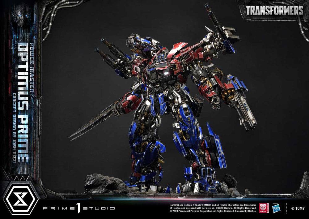 Transformers Museum Masterline Statue Powermaster Optimus Prime Concept by Josh Nizzi Ultimate Bonus Version 99 cm  - Versand: 5-7 Tage nach Bestellung