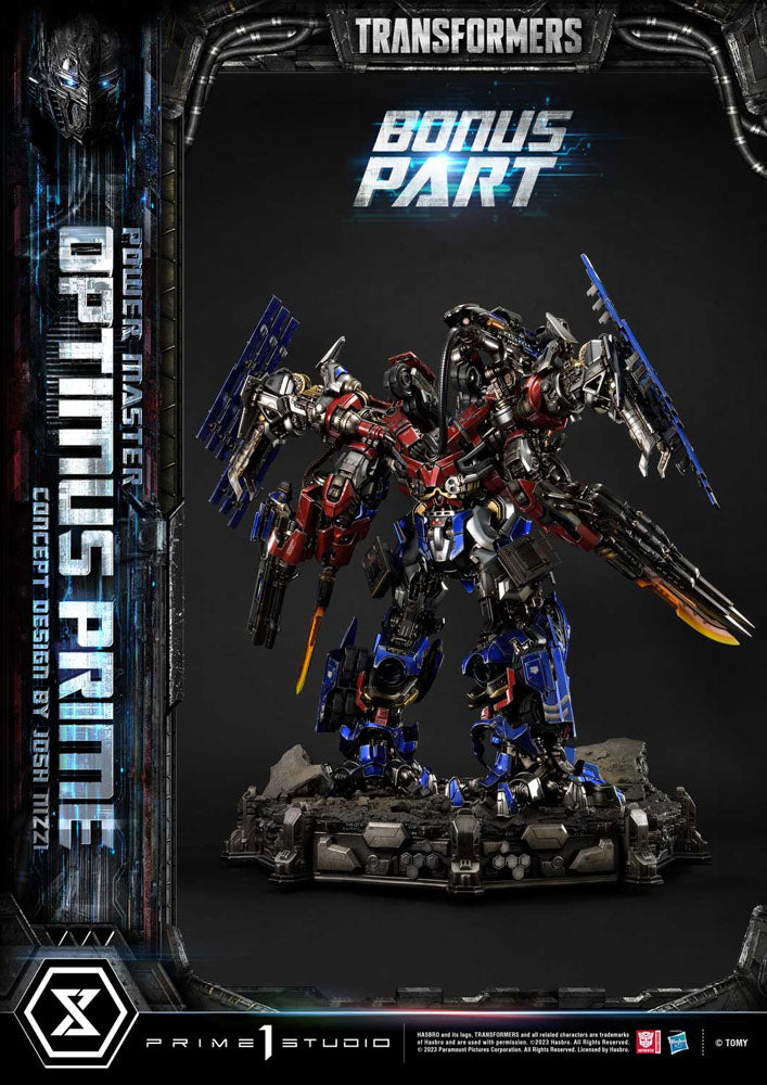 Transformers Museum Masterline Statue Powermaster Optimus Prime Concept by Josh Nizzi Ultimate Bonus Version 99 cm  - Versand: 5-7 Tage nach Bestellung