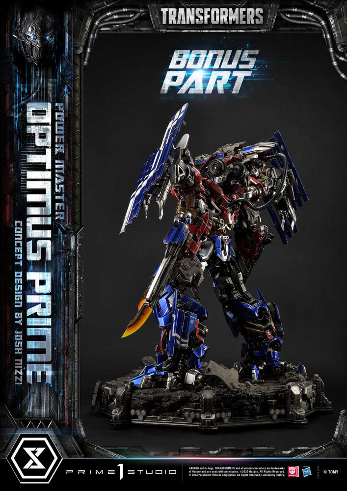Transformers Museum Masterline Statue Powermaster Optimus Prime Concept by Josh Nizzi Ultimate Bonus Version 99 cm  - Versand: 5-7 Tage nach Bestellung