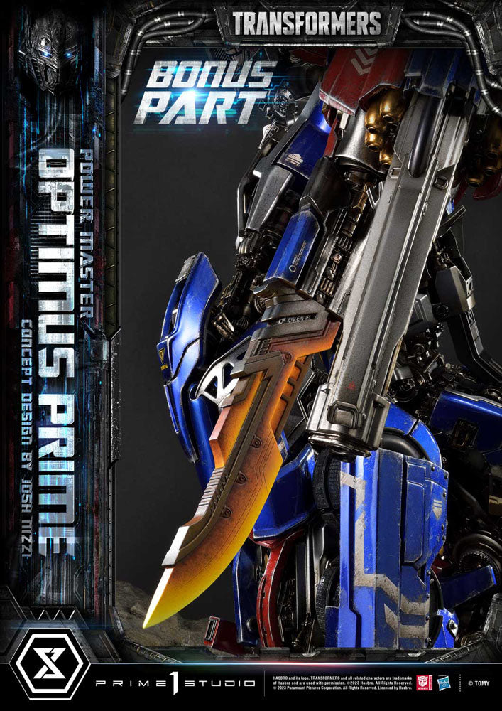 Transformers Museum Masterline Statue Powermaster Optimus Prime Concept by Josh Nizzi Ultimate Bonus Version 99 cm  - Versand: 5-7 Tage nach Bestellung