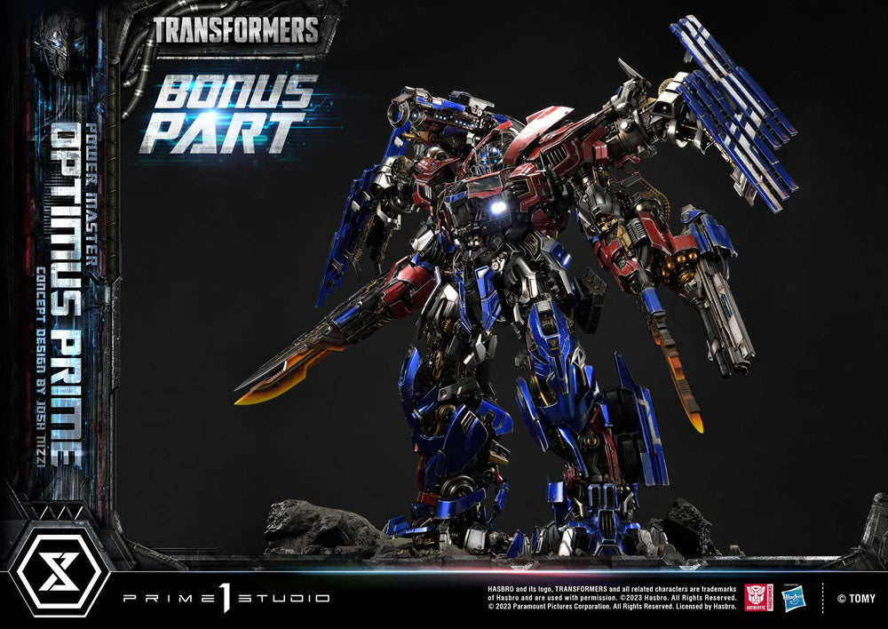 Transformers Museum Masterline Statue Powermaster Optimus Prime Concept by Josh Nizzi Ultimate Bonus Version 99 cm  - Versand: 5-7 Tage nach Bestellung