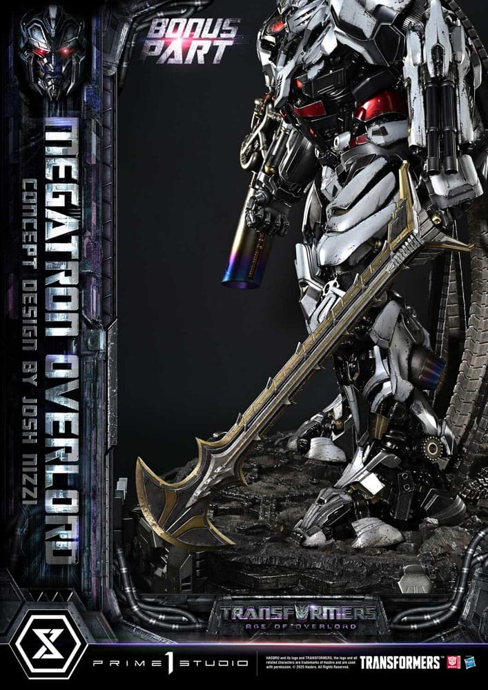 Transformers Generations I Museum Masterline Statue Megatron Overlord (Design by Josh Nizzi) Bonus Version 89 cm  - Preorder - ETA: 25.04.2027