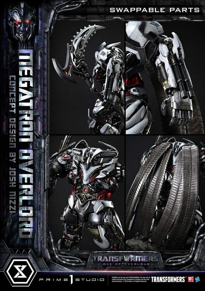 Transformers Generations I Museum Masterline Statue Megatron Overlord (Design by Josh Nizzi) Bonus Version 89 cm  - Preorder - ETA: 25.04.2027