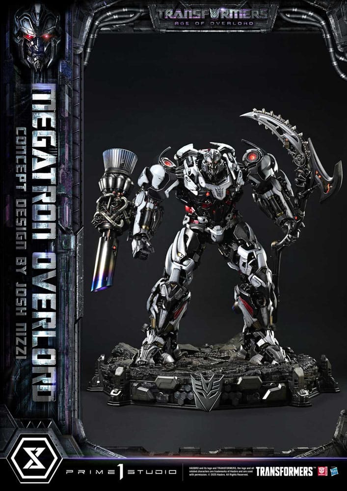 Transformers Generations I Museum Masterline Statue Megatron Overlord (Design by Josh Nizzi) Bonus Version 89 cm  - Preorder - ETA: 25.04.2027
