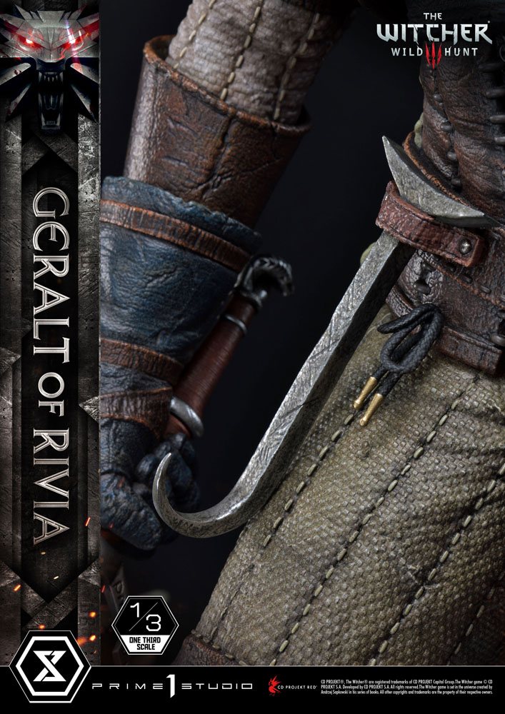 Witcher 3 Wild Hunt Statue 1/3 Geralt von Riva 88 cm - Versand: 7 Tage nach Bestellung