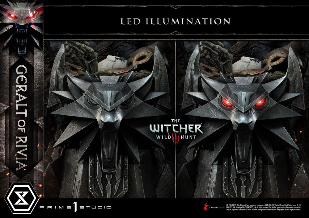 Witcher 3 Wild Hunt Statue 1/3 Geralt von Riva 88 cm - Versand: 7 Tage nach Bestellung